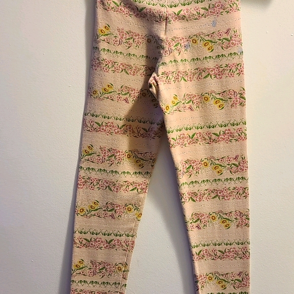 📻4/$15 Sz6/7 Old Navy floral leggings - Picture 3 of 5